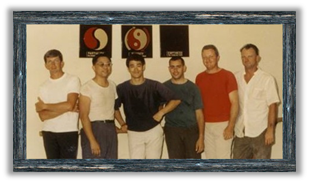 Sijo Bruce Lee with Sifu Jerry Poteet and Private JKD Students
